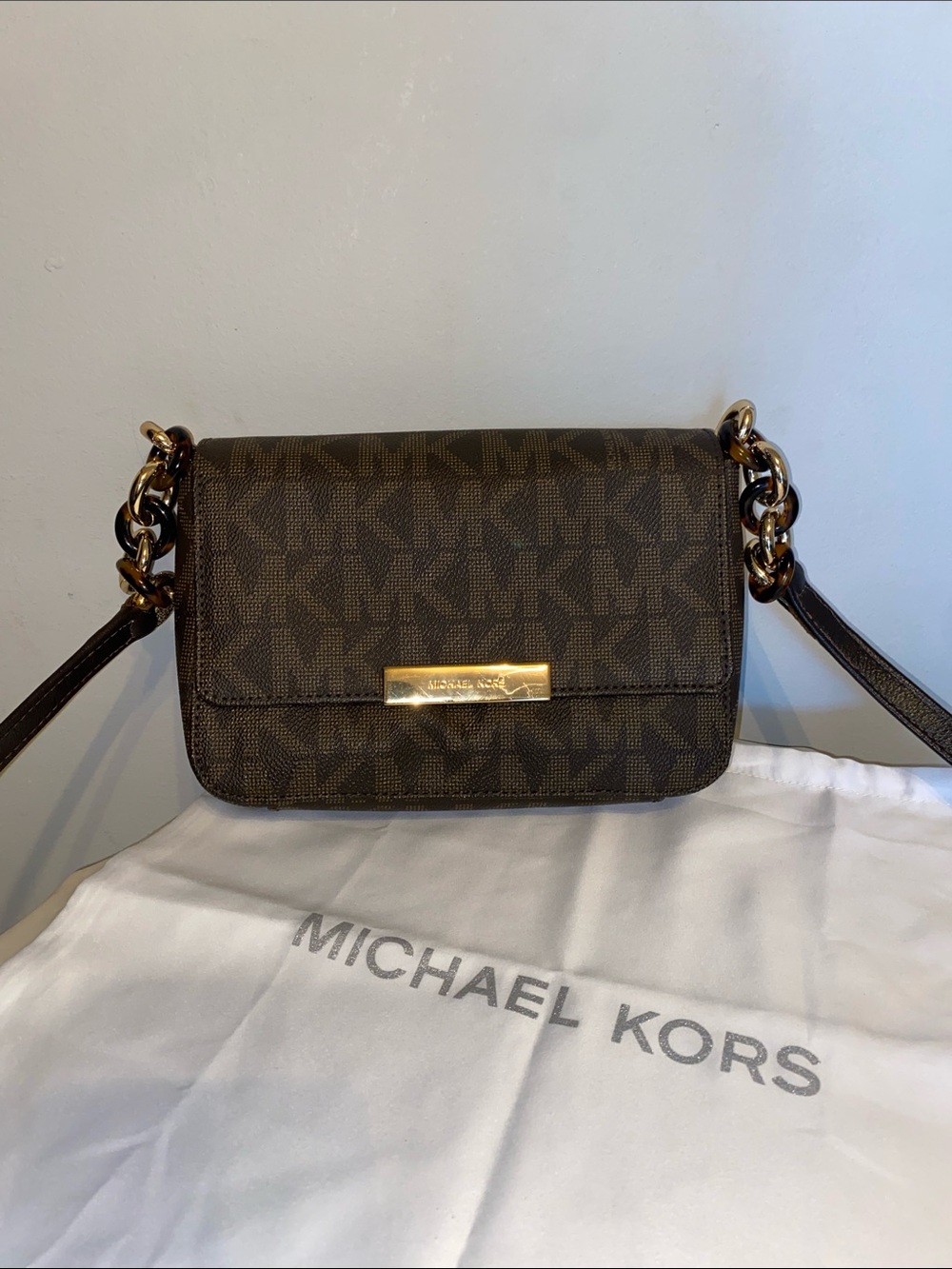 Michael Kors MK Crossbody Shoulder Leather bag